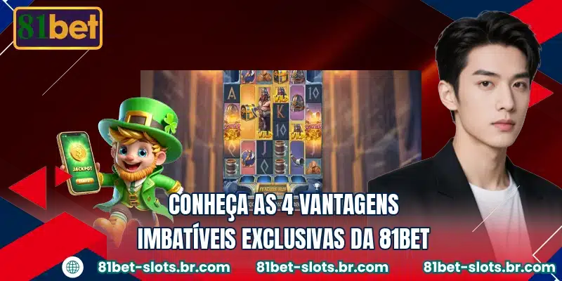 Conheça as 4 vantagens imbatíveis exclusivas da 81BET