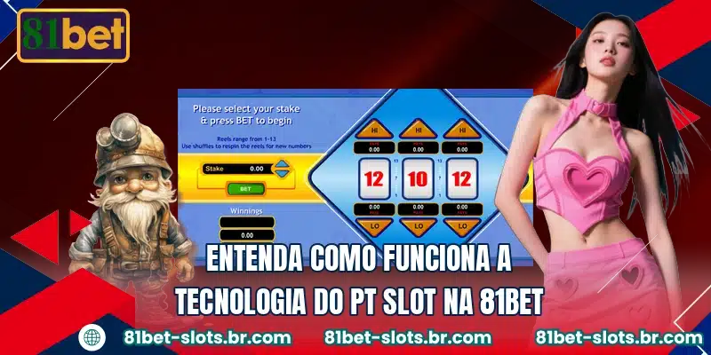 Entenda como funciona a tecnologia do PT Slot na 81BET