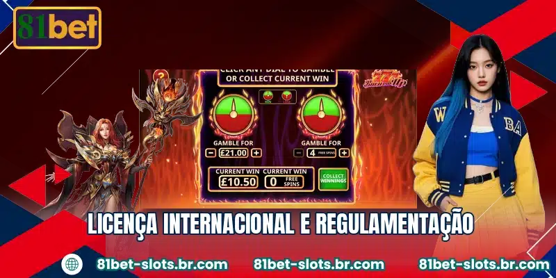 Licença internacional e regulamentação