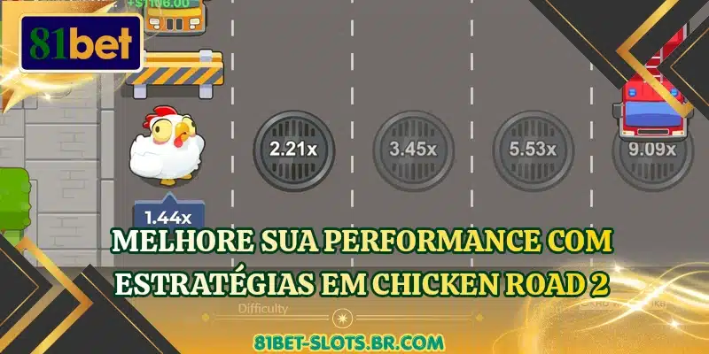 Melhore sua performance com estratégias em Chicken Road 2