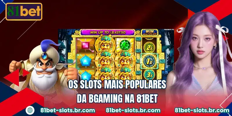 Os slots mais populares da BGaming na 81BET