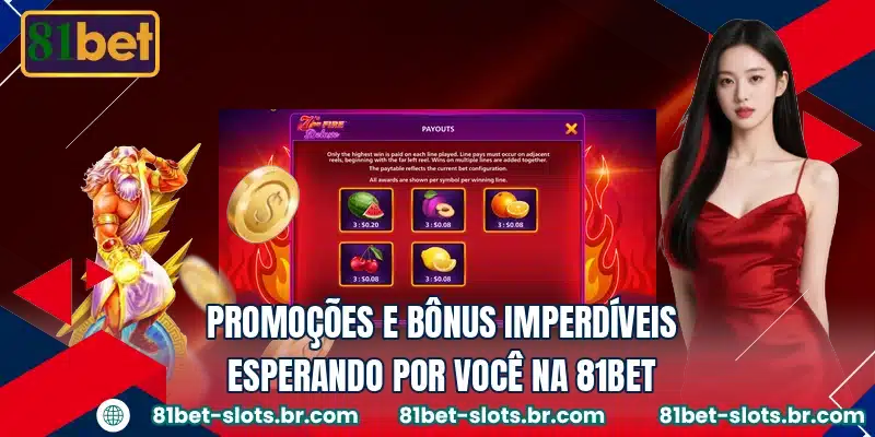 Promoções e bônus imperdíveis esperando por você na 81BET